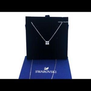 Swarovski Swarovski Attract Necklace 5510698 like new rhodium finish
